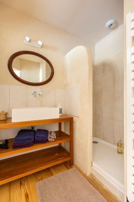 Chambre Double Cosy - Gite De La Louve Fougax-et-Barrineuf 外观 照片